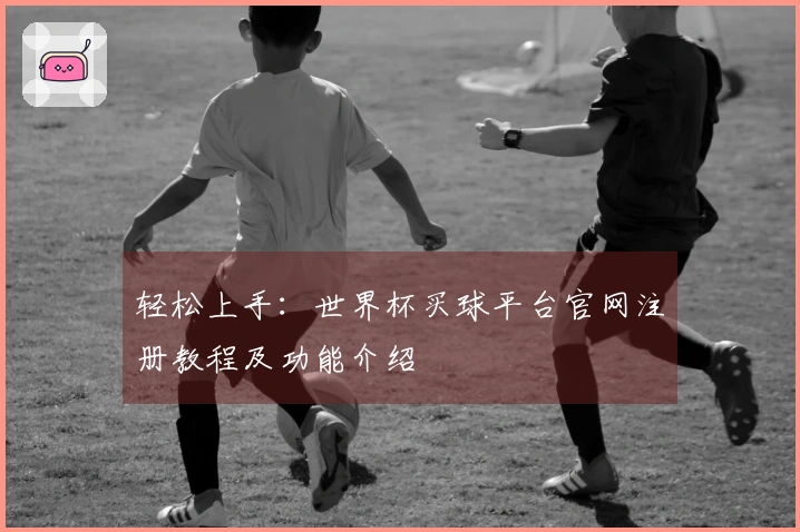 轻松上手：世界杯买球平台官网注册教程及功能介绍